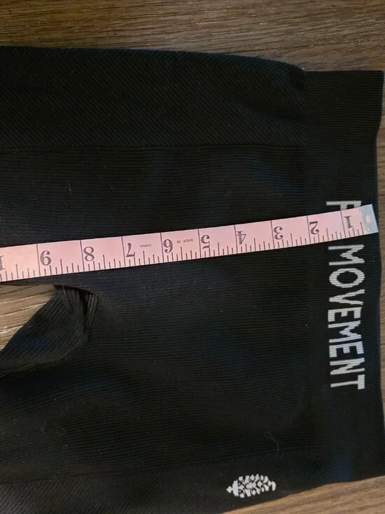 Free People FP Movement Long Haul Leggings NWOT Black Small - Picture 4 of 12